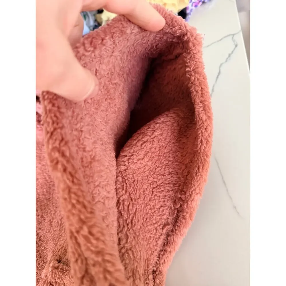 Joyfolie Mia Joy Ponchama Pink Hooded Toddler Poncho